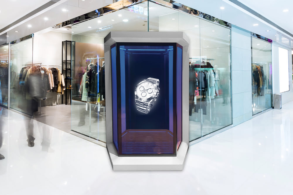 hologram for fashion and retail